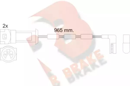 Контакт R BRAKE 610068RB